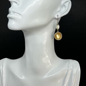 Kenneth Cole Reaction Drop Dangle Hook Earrings